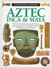 Cover of: Aztec, Inca & Maya