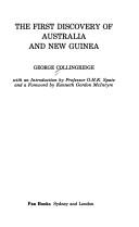 Cover of: The first discovery of Australia and New Guinea by George Collingridge