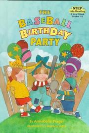 Cover of The baseball birthday party