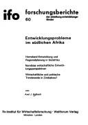 Cover of: Entwicklungsprobleme im südlichen Afrika