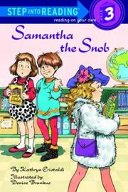 Cover of: Samantha the snob