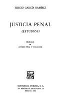 Cover of: Justicia penal: estudios