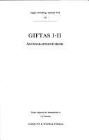 Cover of: Giftas I-II: äktenskapshistorier
