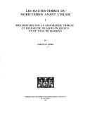 Cover of: Recherches sur la géographie tribale et religieuse de H̲awlān Quḍāʻa et du pays de Hamdān
