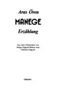 Cover of: Manege by Aras Ören