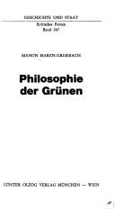 Cover of: Philosophie der Grünen