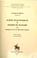 Cover of: Ecrits maçonniques de Joseph de Maistre et de quelques-uns de ses amis francs-maçons