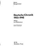 Deutsche Chronik, 1933-1945 by Heinz Bergschicker