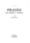 Cover of: Piranesi tra Venezia e l'Europa