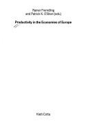 Cover of: Productivity in the economies of Europe