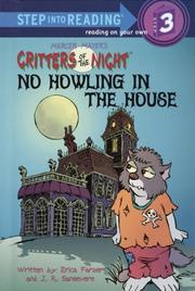 Cover of: No Howling in the House