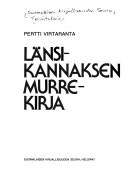 Cover of: Länsi-Kannaksen murrekirja by Pertti Virtaranta.