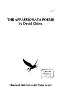 Cover of: The Appassionata poems