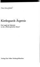 Cover of: Kierkegaards Ärgernis: die Logik der Faktizität in den "Philosophischen Bissen"