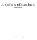 Cover of: Junge Kunst in Deutschland--privat gefördert