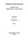 Cover of: Empirisch-quantitative Methoden in der Theaterwissenschaft