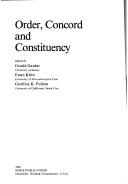 Cover of: Order, concord, and constituency by edited by Gerald Gazdar, Ewan Klein, Geoffrey K. Pullum.