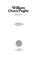 Cover of: William Owen Pughe