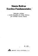 Cover of: Escritos fundamentales by Simón Bolívar