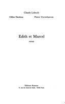 Cover of: Edith et Marcel: roman