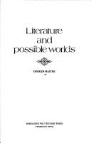 Cover of: Literature and possible worlds