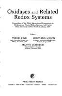 Cover of: Oxidases and related redox systems by International Symposium on Oxidases and Related Redox Systems (3rd 1979 State University of New York at Albany)