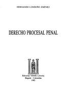 Cover of: Derecho procesal penal