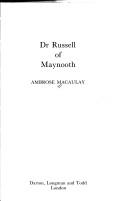 Cover of: Dr Russell of Maynooth