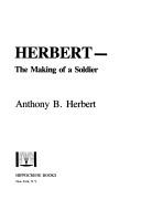 Cover of: Herbert--the making of a soldier