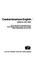 Cover of: Central American English