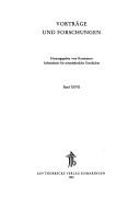 Cover of: Die Grundherrschaft im späten Mittelalter