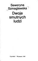 Cover of: Dwoje smutnych ludzi