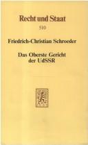 Cover of: Das Oberste Gericht der UdSSR