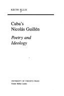 Cover of: Cuba's Nicolás Guillén by Ellis, Keith