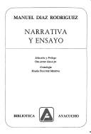 Cover of: Narrativa y ensayo