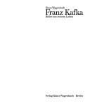 Cover of: Franz Kafka by Klaus Wagenbach, Klaus Wagenbach