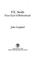 Cover of: F.E. Smith, First Earl of Birkenhead