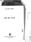 Cover of: Así se vive