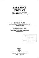 Cover of: law of product warranties