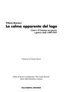 Cover of: La calma apparente del lago by Vittorio Roncacci