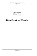 Cover of: Hans Frank na Wawelu by Karol Grünberg