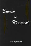 Cover of: Browning and Wordsworth