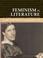 Cover of: Feminism in literature