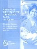 Obstetrical emergencies for the perinatal nurse by Judith H. Poole