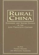 Cover of: Rural China: economic and social change in the late twentieth century