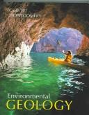 Cover of: Environmental geology by Carla W. Montgomery