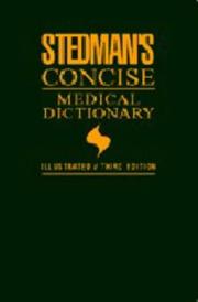 Cover of: Stedman's concise medical dictionary by 