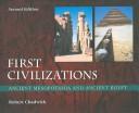 Cover of: First civilizations by Robert Chadwick