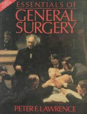 Cover of: Essentials of General Surgery