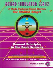 Cover of: General principles in the basic sciences by developed by National Medical School Review.